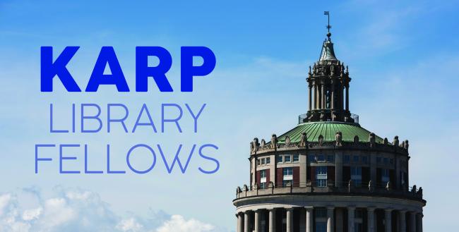 Karp Library Fellows graphic