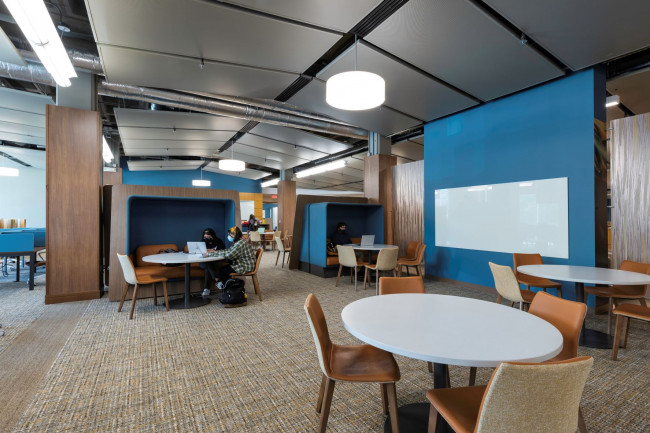A collaborative space in the new Gleason