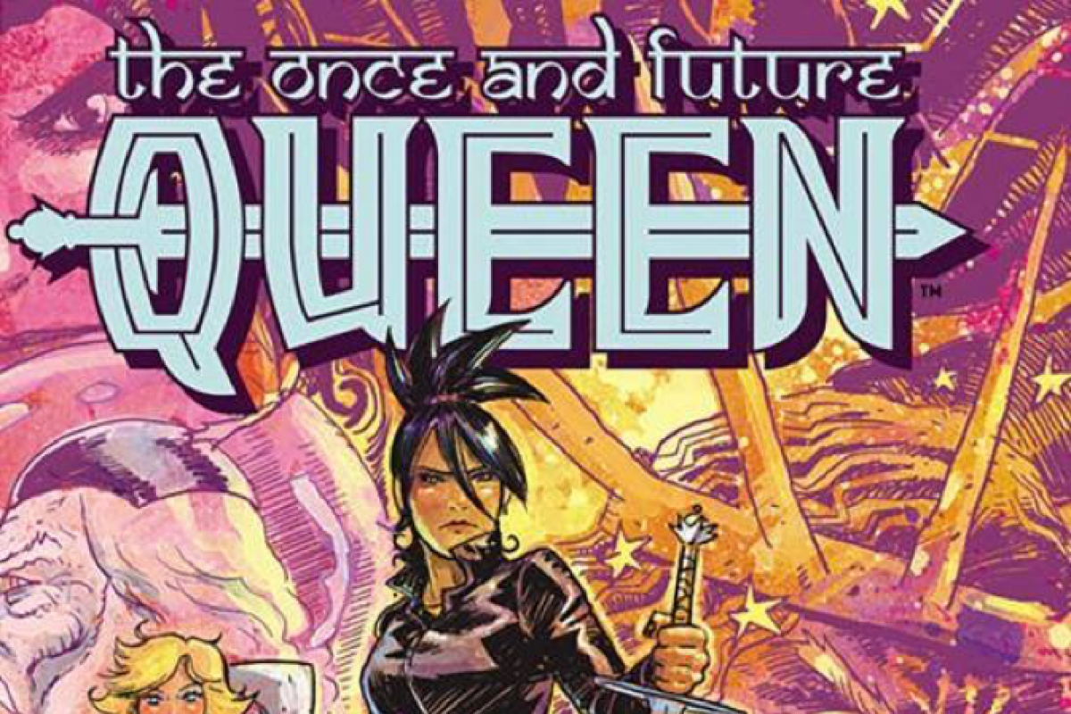 Cover of The Once and Future Queen