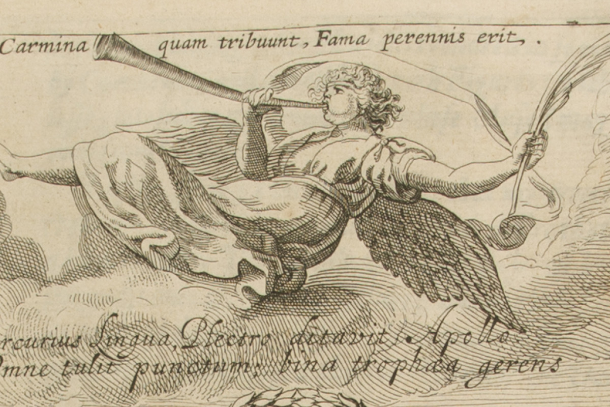 detail of engraving