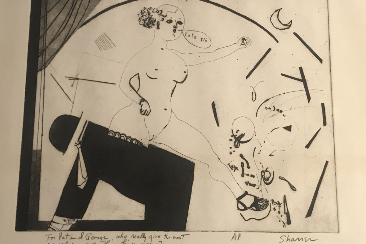 Honore Sharrer's "Ta-Ta Rib" print