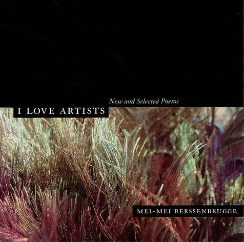 Book cover with title I Love Artists in white on black field