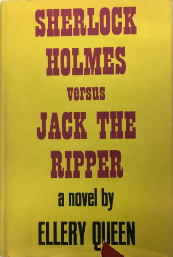 cover of Sherlock Holmes vs Jack the Ripper book