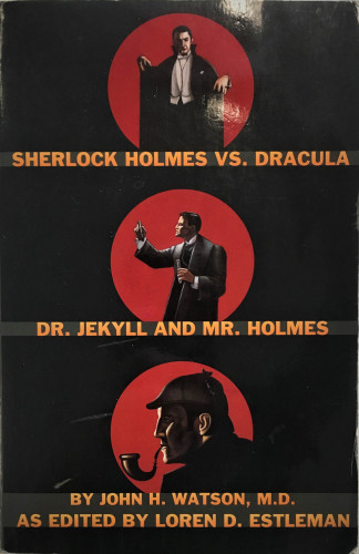 Sherlock Holmes vs Dracula Dr. Jekyll book cover