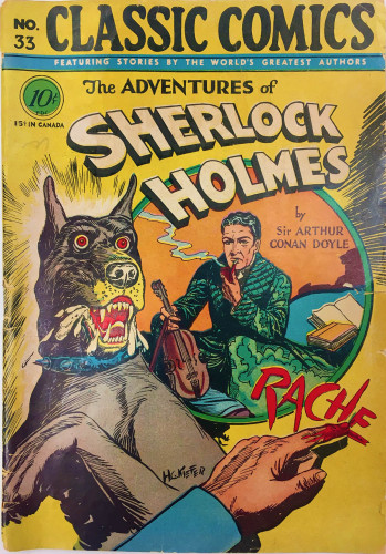 Classic Sherlock Holmes comic