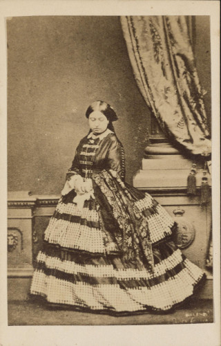 Queen Victoria carte de viste