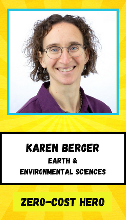 Karen Berger, Faculty Member in Earth and Environmental Sciences