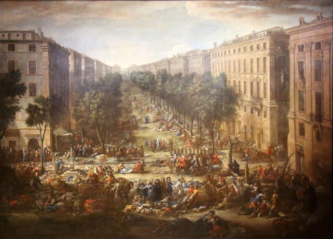 Marseille during the plague