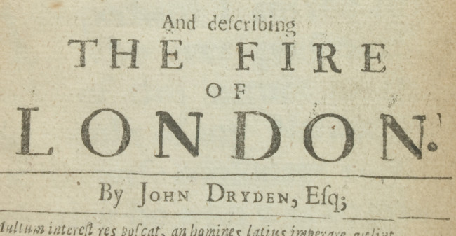 detail of title page