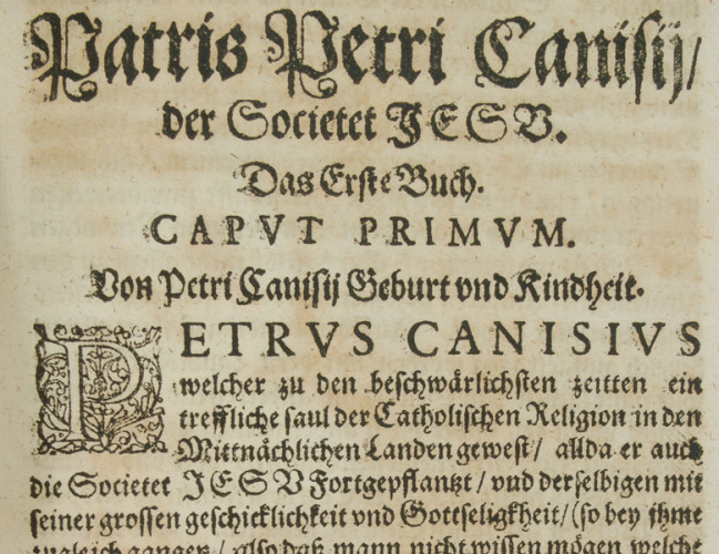 detail of page