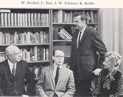 Kathrine Koller and English Department, 1966