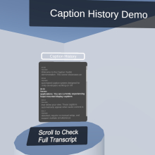 XR Caption Toolkit | River Campus Libraries