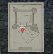 screenshot of the blueprint of the site that is navigable